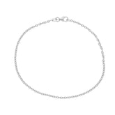 18 Karat Weissgold klassisches Armband - 19 cm